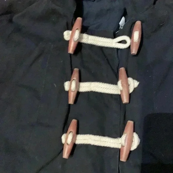 Asos cape  poncho with nautical toggles - Picture 2 of 8